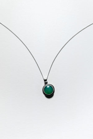 Green quartz pendant