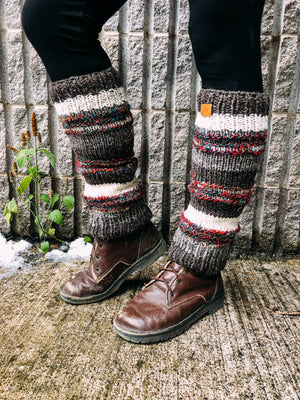 Wool Leg Warmers 100% Wool Hand Knit Ethical Clothing Fair Trade Unlined  Fair-isle Legwarmers Pachamama -  Canada