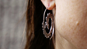 Boucles d'oreilles spirales - Oz Importations