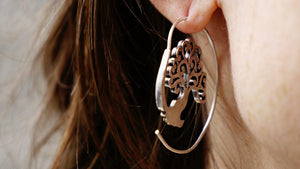 Boucles d'oreilles spirales - Oz Importations