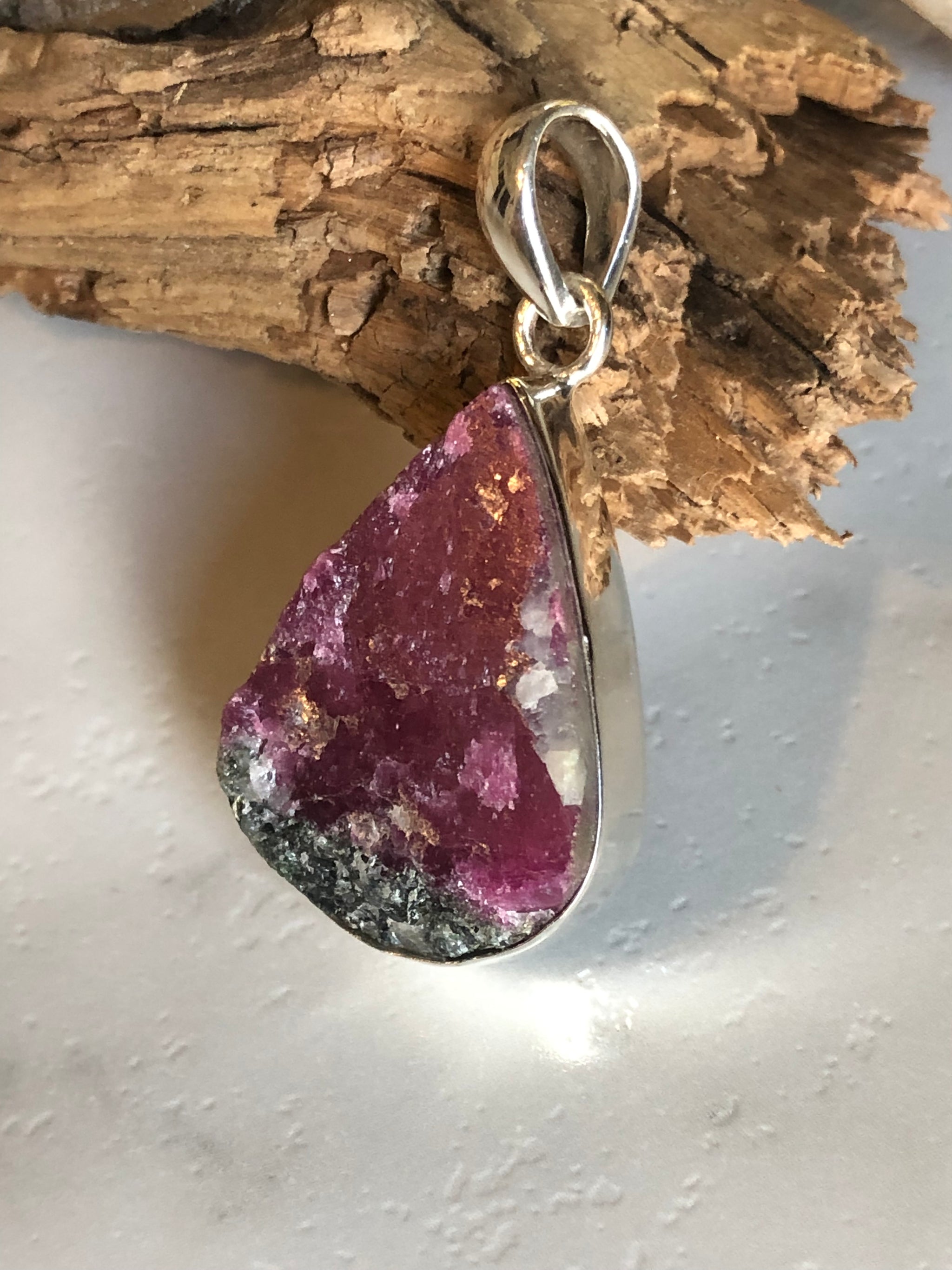 Rough 2025 ruby necklace